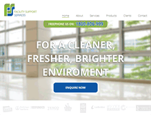 Tablet Screenshot of facilitysupportservices.ie